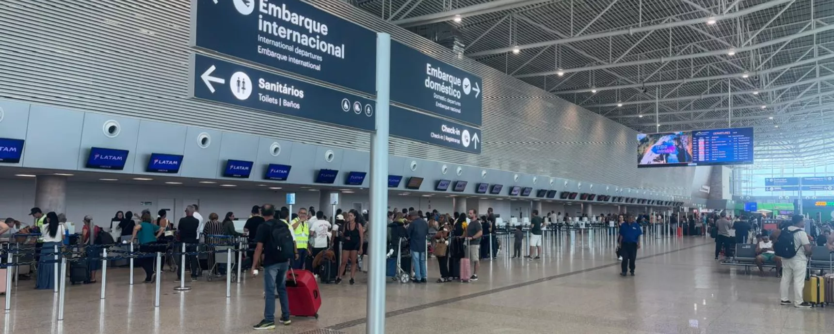 Aeroporto de Natal fecha novembro como o 4° melhor do Brasil, segundo pesquisa oficial do setor