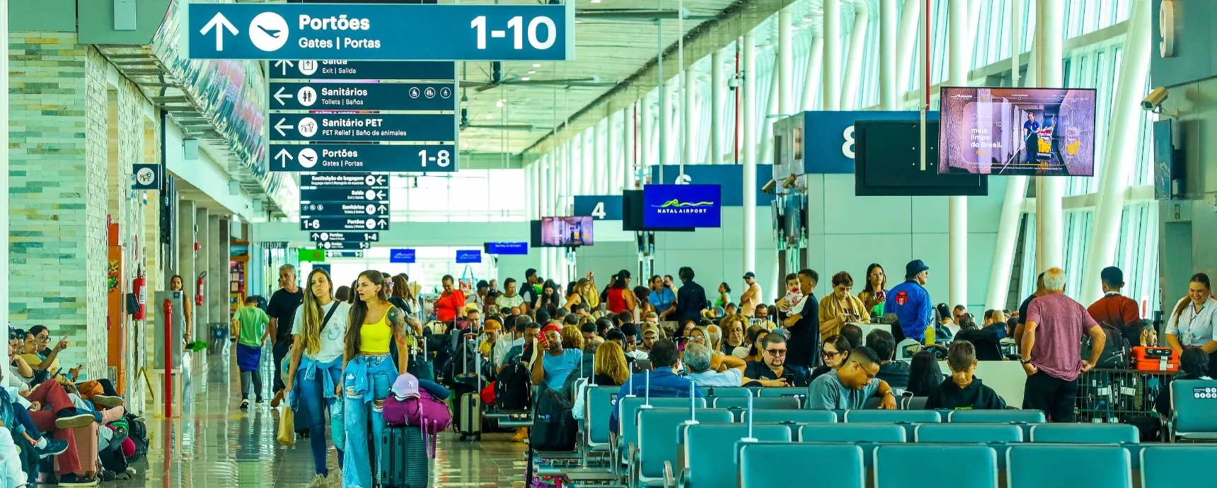Natal Airport bate recorde de movimentação e é o que mais cresce no Nordeste