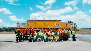 Aeropuerto de Natal promueve su primer Tour con estudiantes de la red municipal de São Gonçalo do Amarante/RN