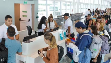 Movimentação internacional no Aeroporto de Natal cresce 86% na alta estação